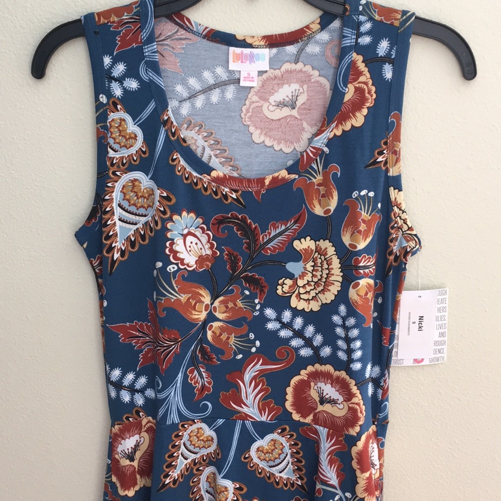 NWT LulaRoe Nicki Dress